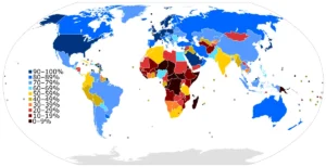 mapa internet